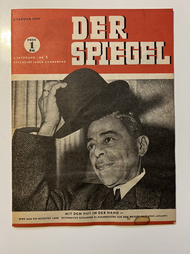 Der spiegel jahrgang 1 - spiegel,