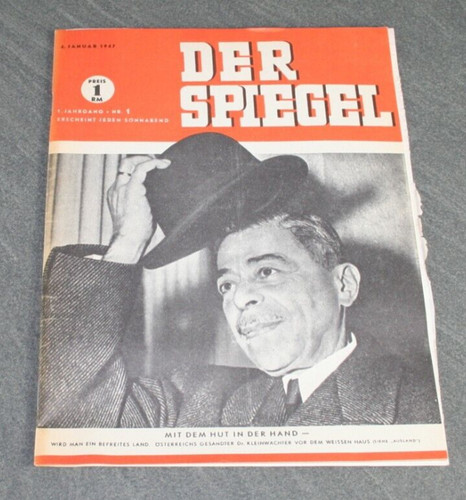 Der spiegel jahrgang 1 - 1.,