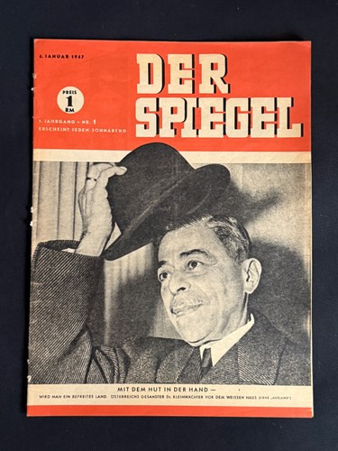 Der spiegel jahrgang 1 - spiegel,