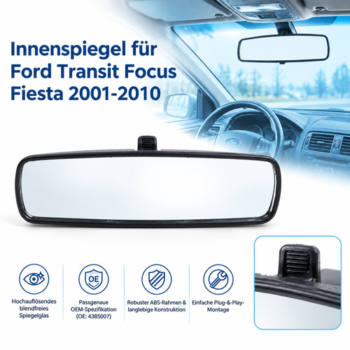 Rückspiegel schwarz für ford - rückspiegel,